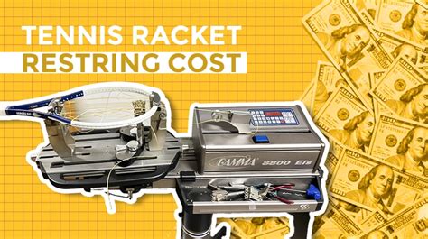 how much does it cost to get a racket restrung